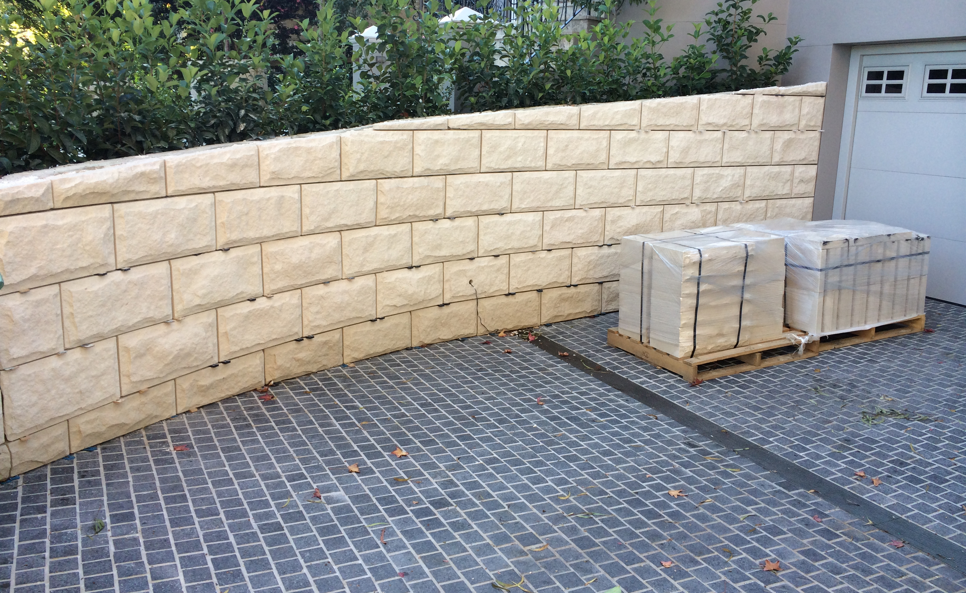 Sable Granite cobblestones Brisbane