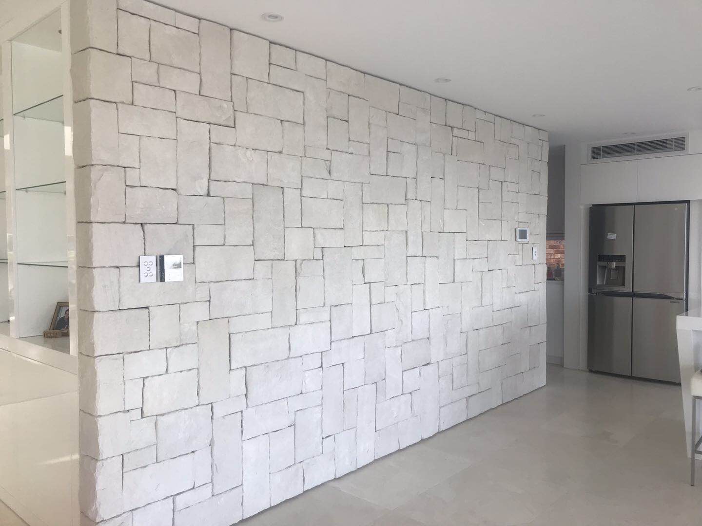 Colonial Foster sandstone cladding residential project