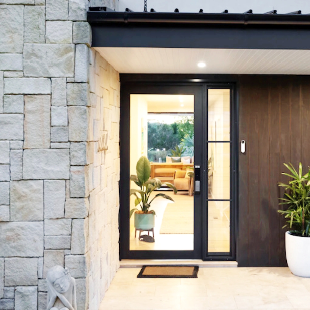 Colonial Foster sandstone cladding installed project