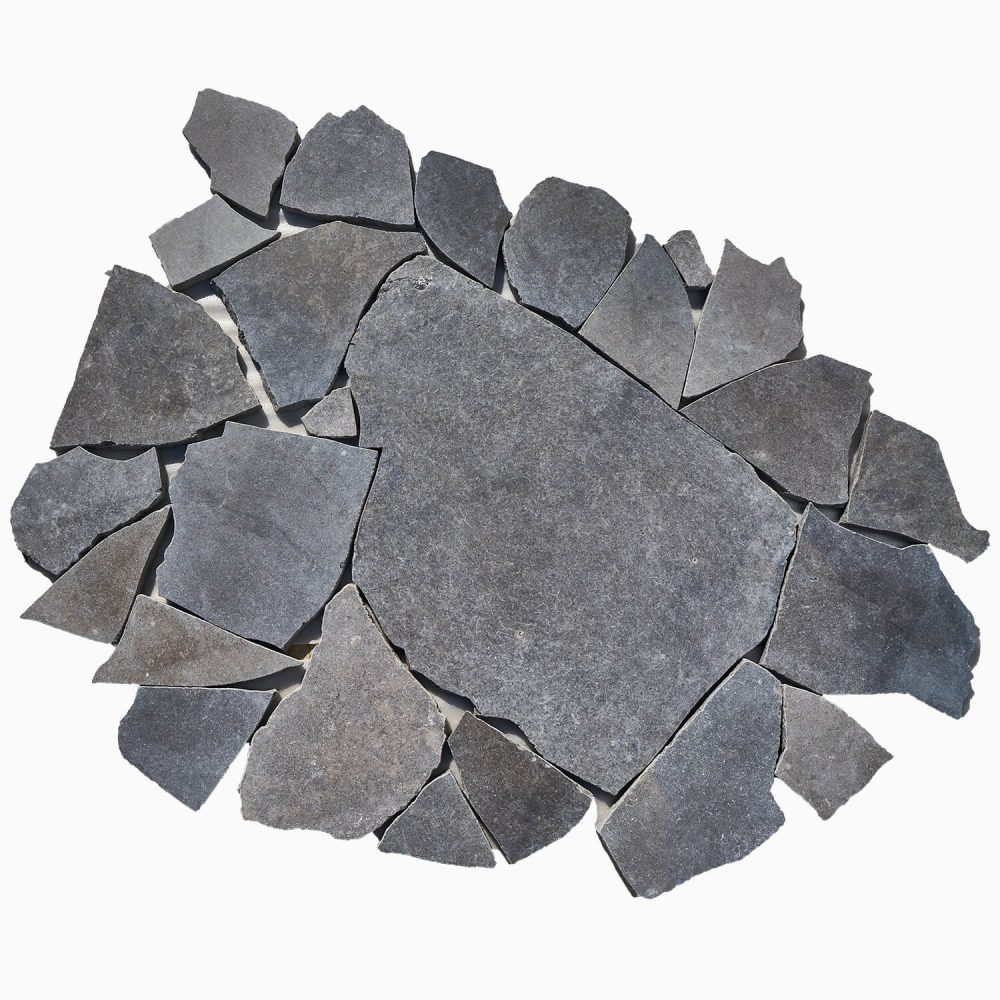 Byron limestone crazy paving outdoor project