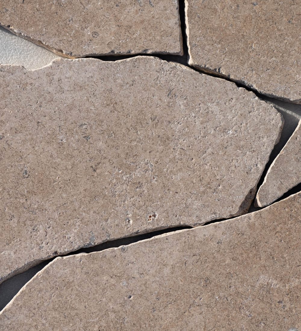Sarina limestone crazy paving outdoor project