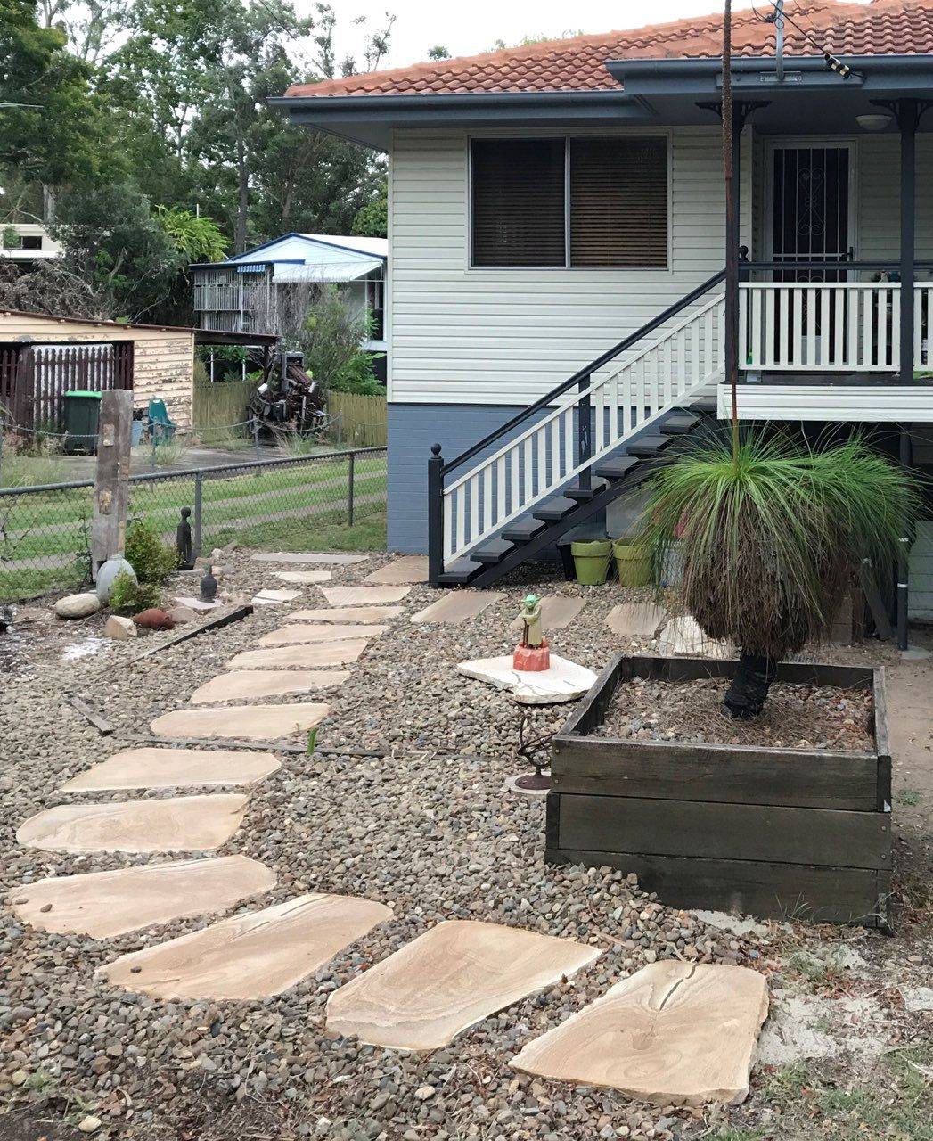 Irregular stepping stone variations