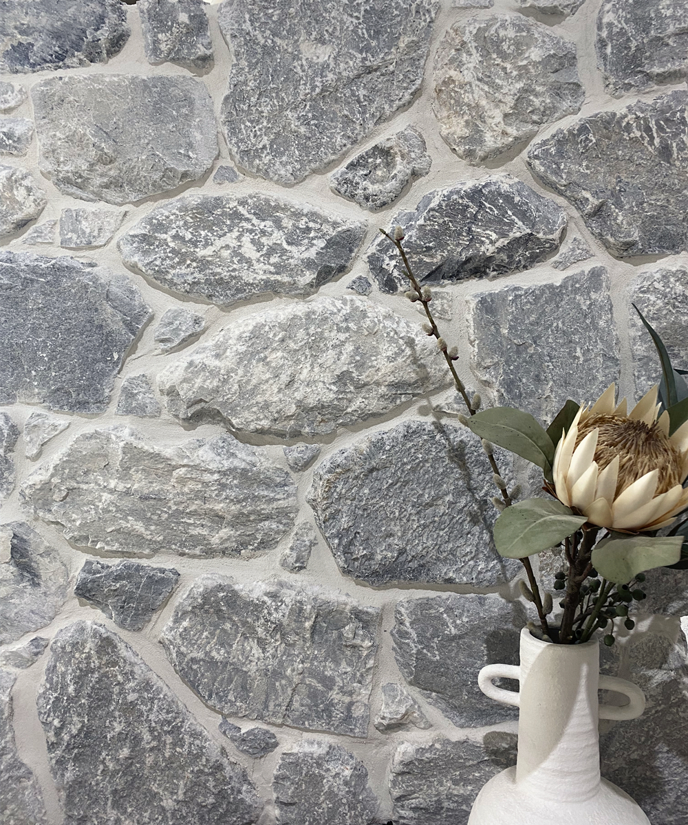 Beltana irregular walling Newstead shop display