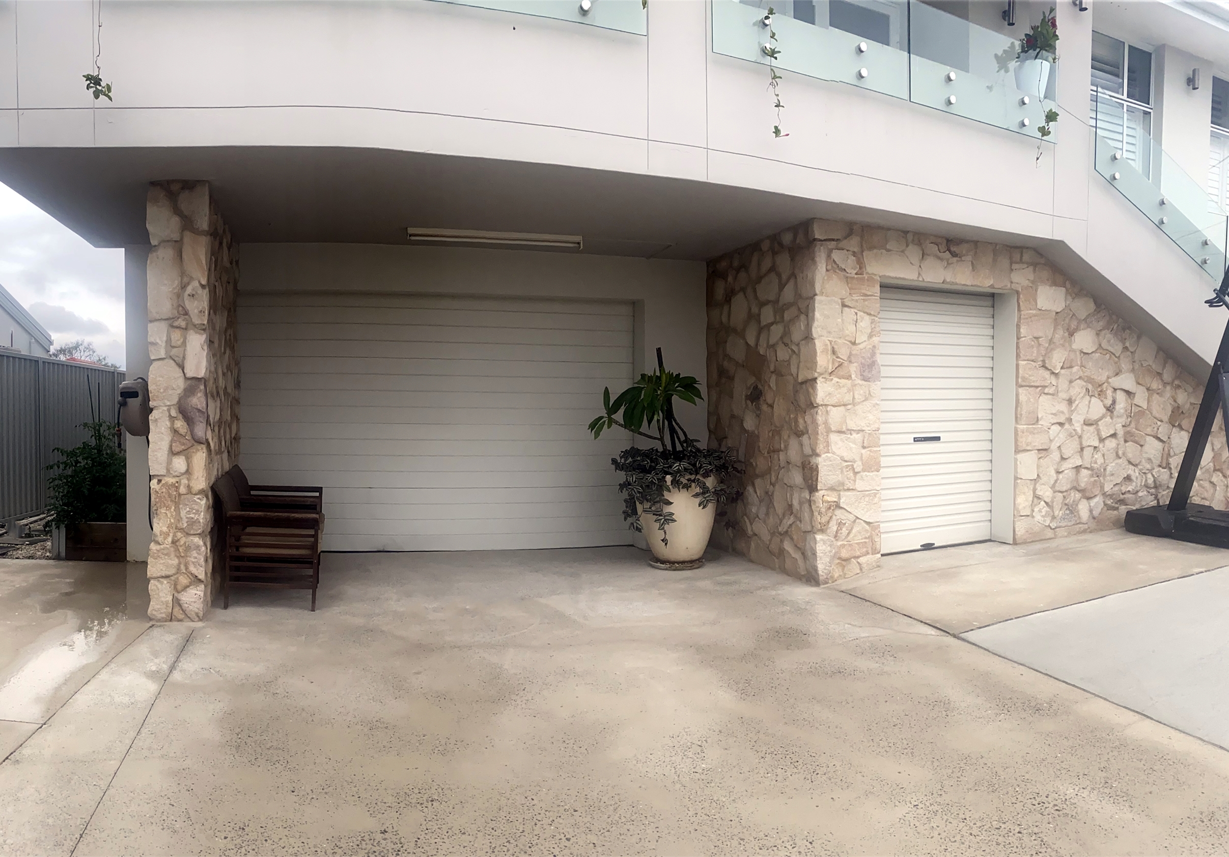 Irregular Loxton wall cladding exterior project