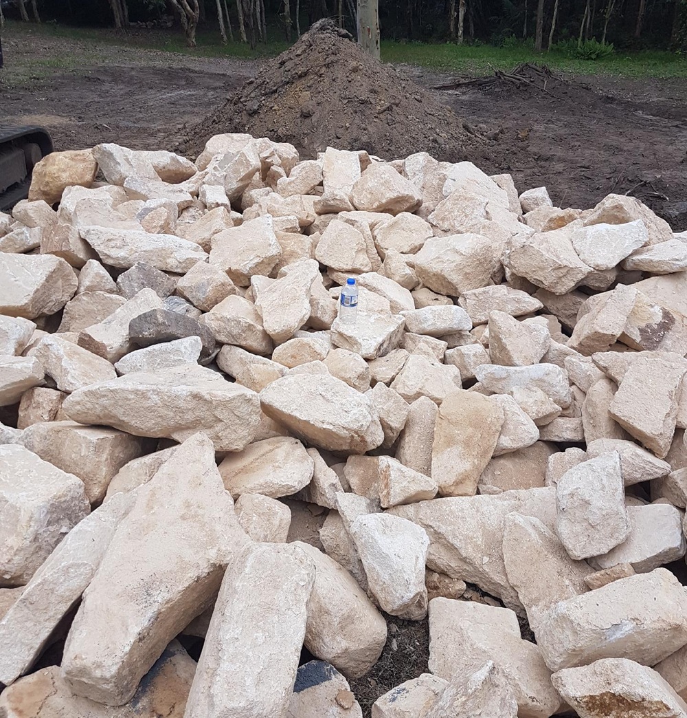 Sandstone Boulders - stone supplies Brisbane