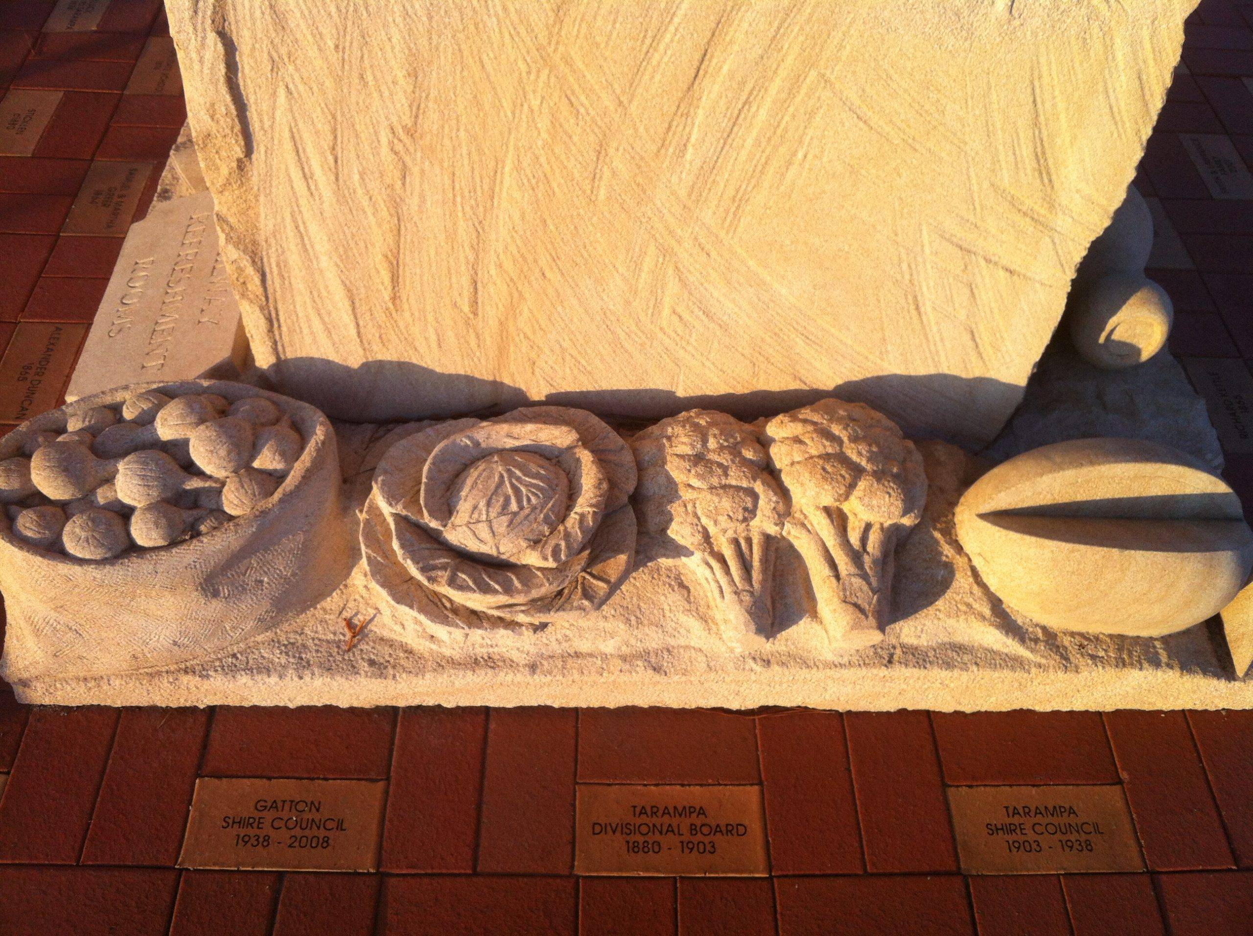 Artisan handmade sandstone sculpture South East Queensland