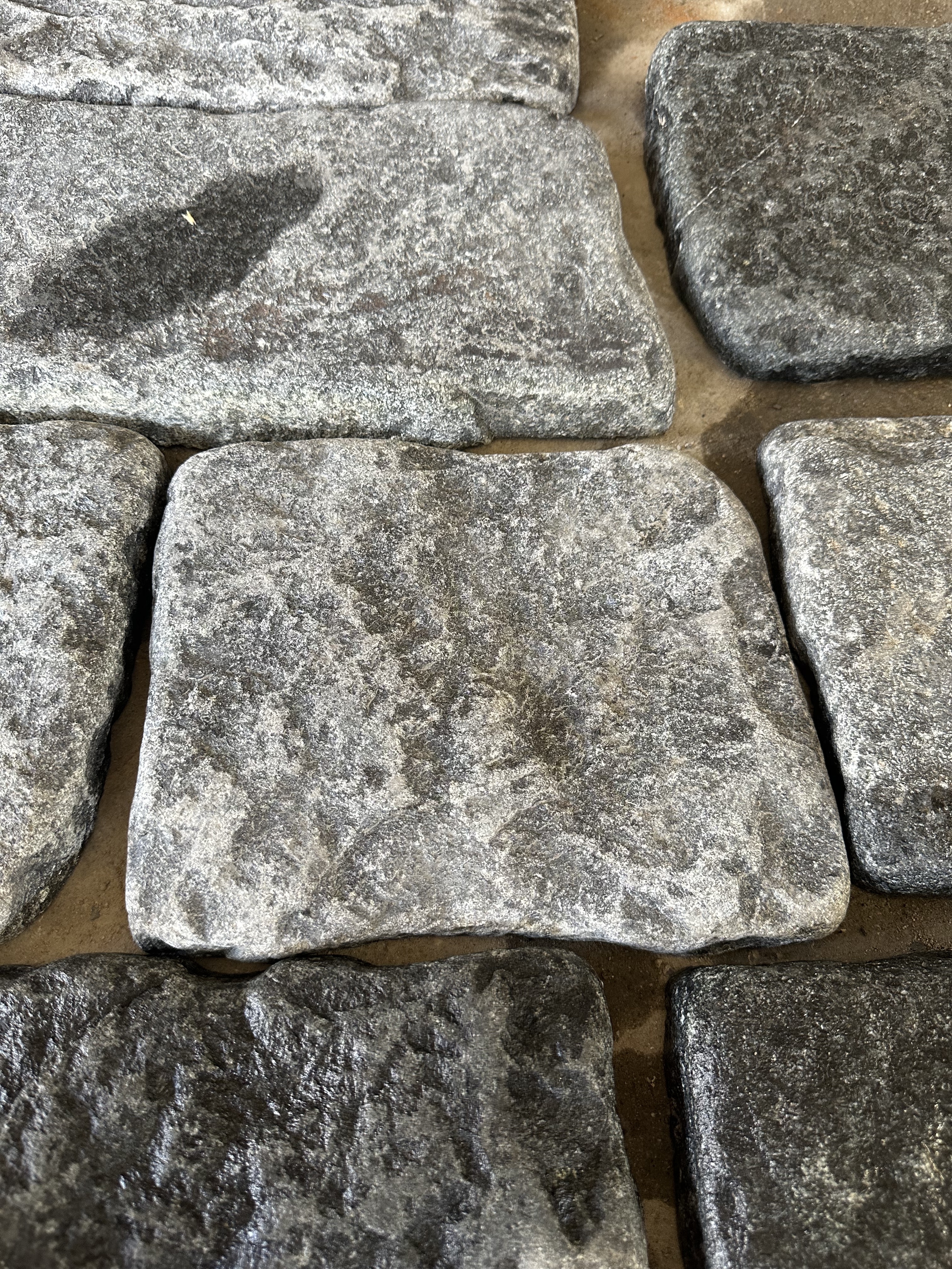 Yulara bluestone split cladding stones texture